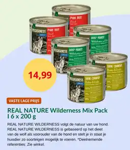 Maxi Zoo Real nature wilderness mix pack aanbieding