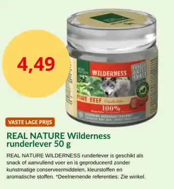 Maxi Zoo Real nature wilderness runderlever aanbieding