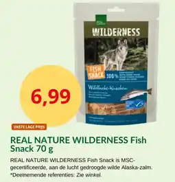 Maxi Zoo Real nature wilderness fish snack aanbieding