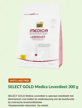 Maxi Zoo Select gold medica leverdieet aanbieding