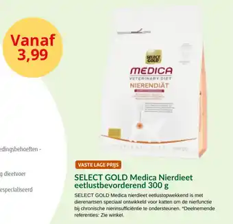 Maxi Zoo Select gold medica nierdieet eetlustbevorderend aanbieding