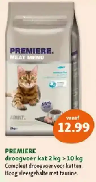 Maxi Zoo Premiere droogvoer kat aanbieding