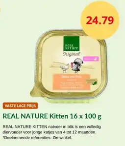 Maxi Zoo Real nature kitten aanbieding