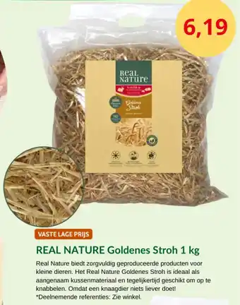 Maxi Zoo Real nature goldenes stroh aanbieding