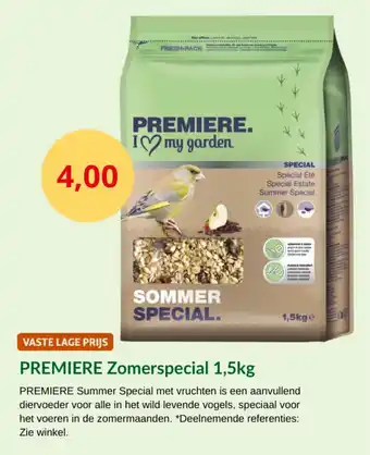 Maxi Zoo Premiere zomerspecial aanbieding