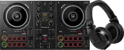 Coolblue Pioneer DJ DDJ-200 + Pioneer DJ HDJ-X7 Noir aanbieding