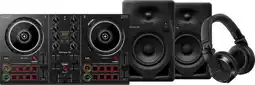 Coolblue Pioneer DJ DDJ-200 + Pioneer DJ HDJ-X7 Noir + Pioneer DJ DM-40D Noir aanbieding