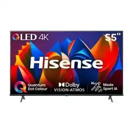 Electro Depot HISENSE 55E7NQ - TV 4K 55 QLED SMART aanbieding