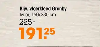 Kwantum Vloerkleed Granby aanbieding