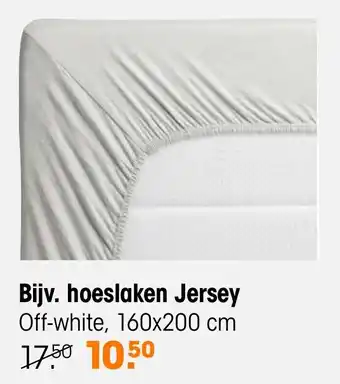 Kwantum Hoeslaken Jersey aanbieding