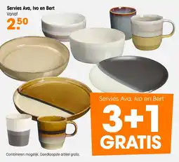 Kwantum Servies Ava, Ivo en Bert aanbieding