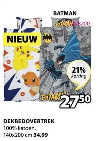 Dekbedovertrek batman