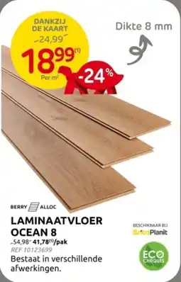 Brico Laminaatvloer Ocean 8 aanbieding