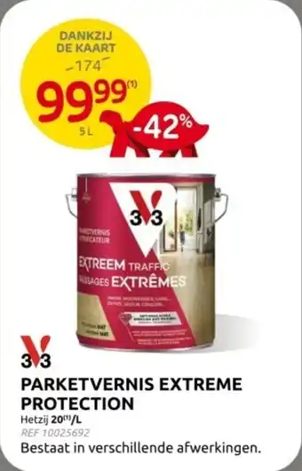 Brico Parketvernis Extreme Protection aanbieding