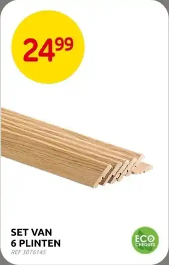 Brico Set van 6 Plinten aanbieding