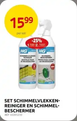 Brico Set Schimmelvlekkenreiniger en Schimmel Beschermer aanbieding