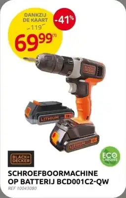 Brico Black + Decker aanbieding