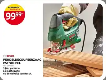 Brico Bosch Pendeldecoupeerzaag PST 900 PEL aanbieding