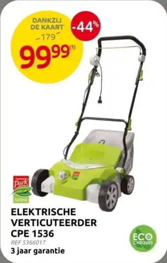 Brico Elektrische Verticuteerder CPE 1536 aanbieding