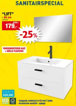 Hubo Sanitairspecial Lift aanbieding