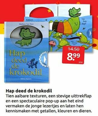 Boekenvoordeel Hap deed de krokodil aanbieding