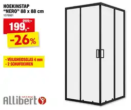 Hubo Hoekinstap Nero aanbieding