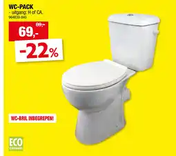 Hubo WC pack aanbieding