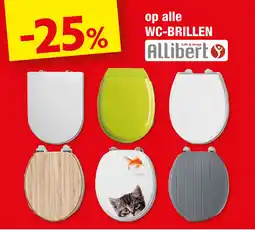 Hubo Allibert  alle WC brillen aanbieding