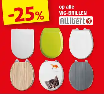 Hubo Allibert  alle WC brillen aanbieding