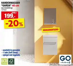 Hubo Garda handenwasser aanbieding