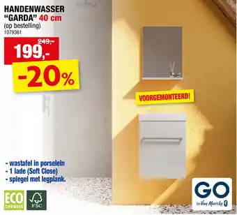 Hubo Garda handenwasser aanbieding