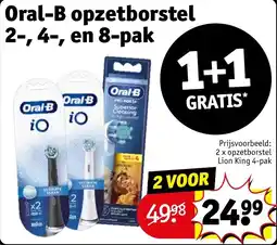 Kruidvat Oral-B opzetborstel aanbieding