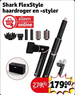 Kruidvat Shark flexstyle haardroger en styler aanbieding