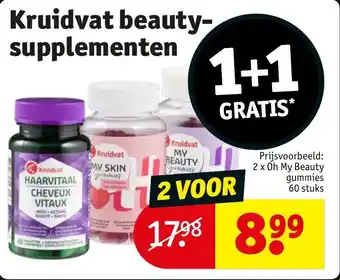 Kruidvat Kruidvat beauty supplementen aanbieding