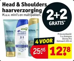 Kruidvat Head & shoulders haarverzorging aanbieding