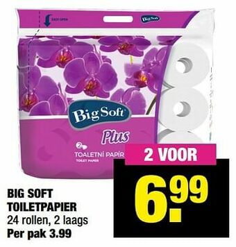 Big soft toiletpapier