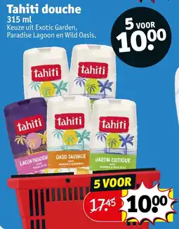 Kruidvat Tahiti douche aanbieding