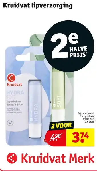 Kruidvat Kruidvat lipverzorging aanbieding