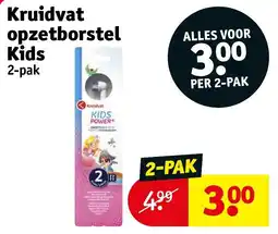 Kruidvat Kruidvat opzetborstel kids aanbieding