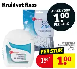 Kruidvat Kruidvat floss aanbieding