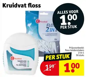 Kruidvat Kruidvat floss aanbieding