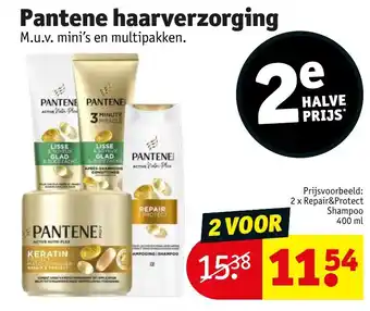 Kruidvat Pantene haarverzorging aanbieding