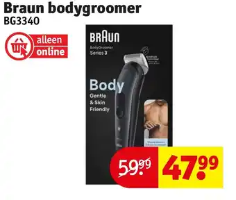 Kruidvat Braun bodygroomer BG3340 aanbieding