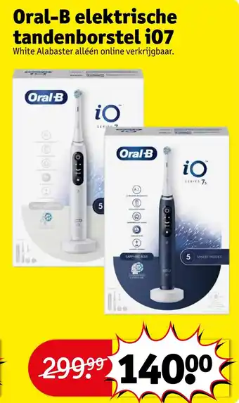 Kruidvat Oral-B elektrische tandenborstel i07 aanbieding