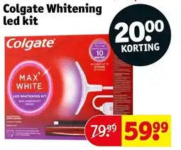 Kruidvat Colgate whitening led kit aanbieding