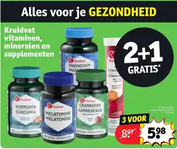 Kruidvat Kruidvat vitaminen mineralen en supplementen aanbieding