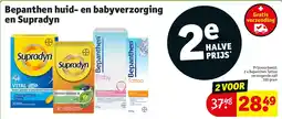 Kruidvat Bepanthen huid en babyverzorging en Supradyn aanbieding