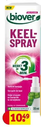 Kruidvat Biover Keelspray aanbieding