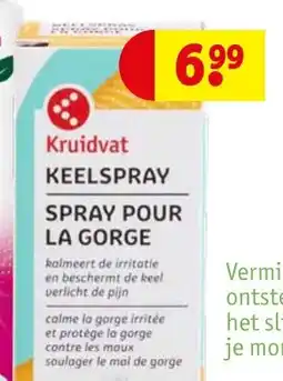 Kruidvat Kruidvat Keelspray aanbieding