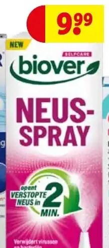 Kruidvat Biover Neusspray aanbieding